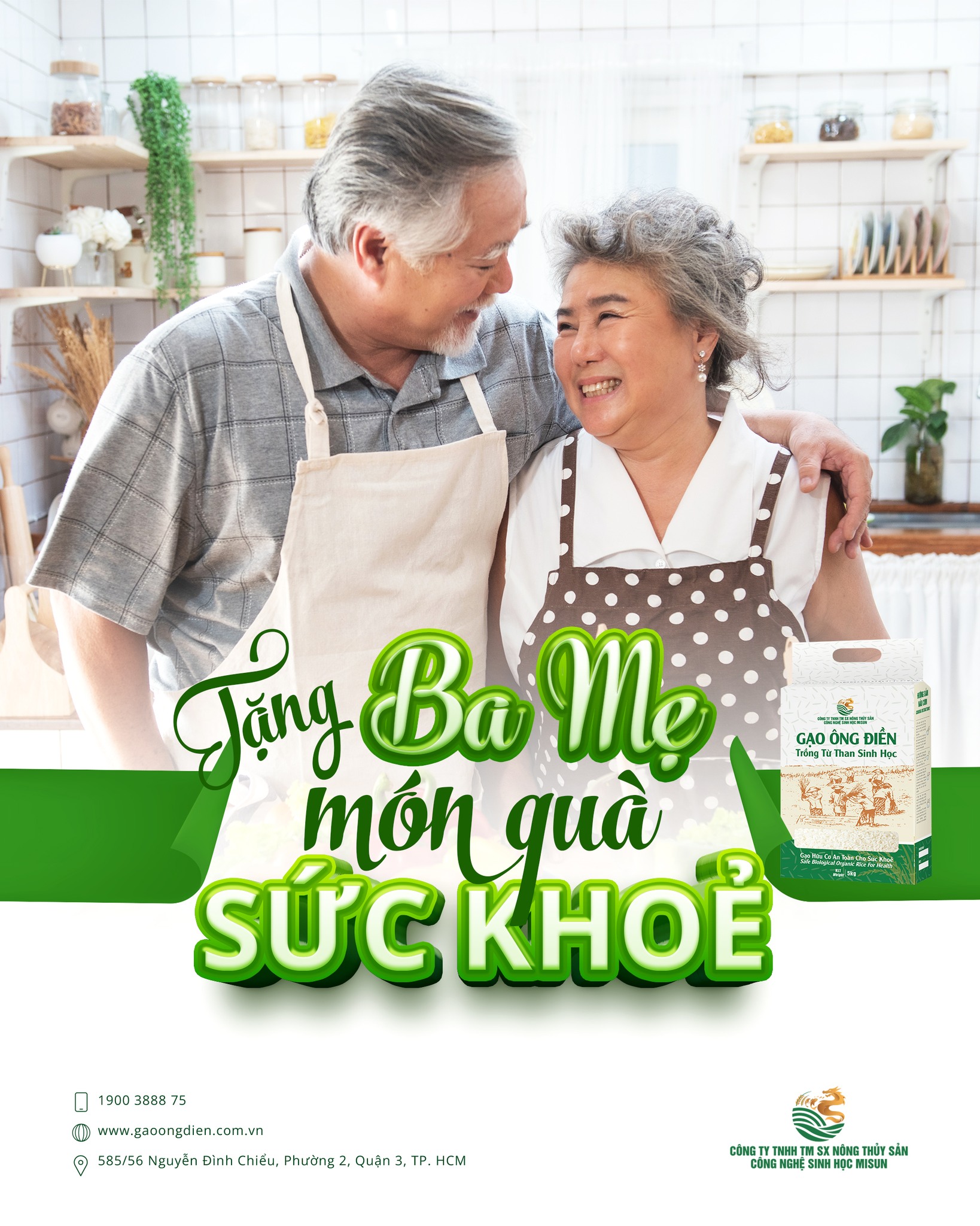 TẶNG BA MẸ MÓN QUÀ SỨC KHỎE