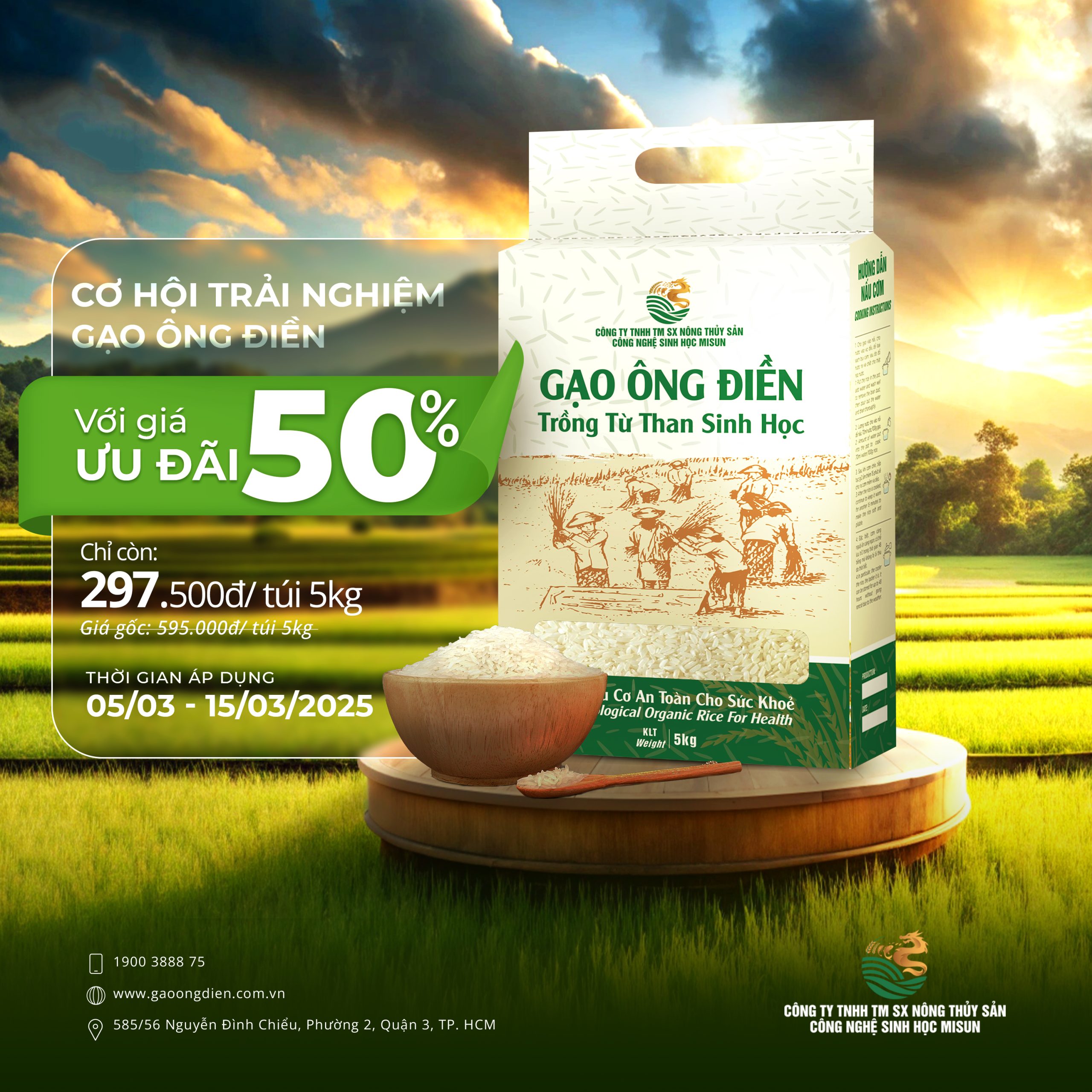 Công ty TNHH TM SX nông thủy sản công nghệ sinh học MiSun