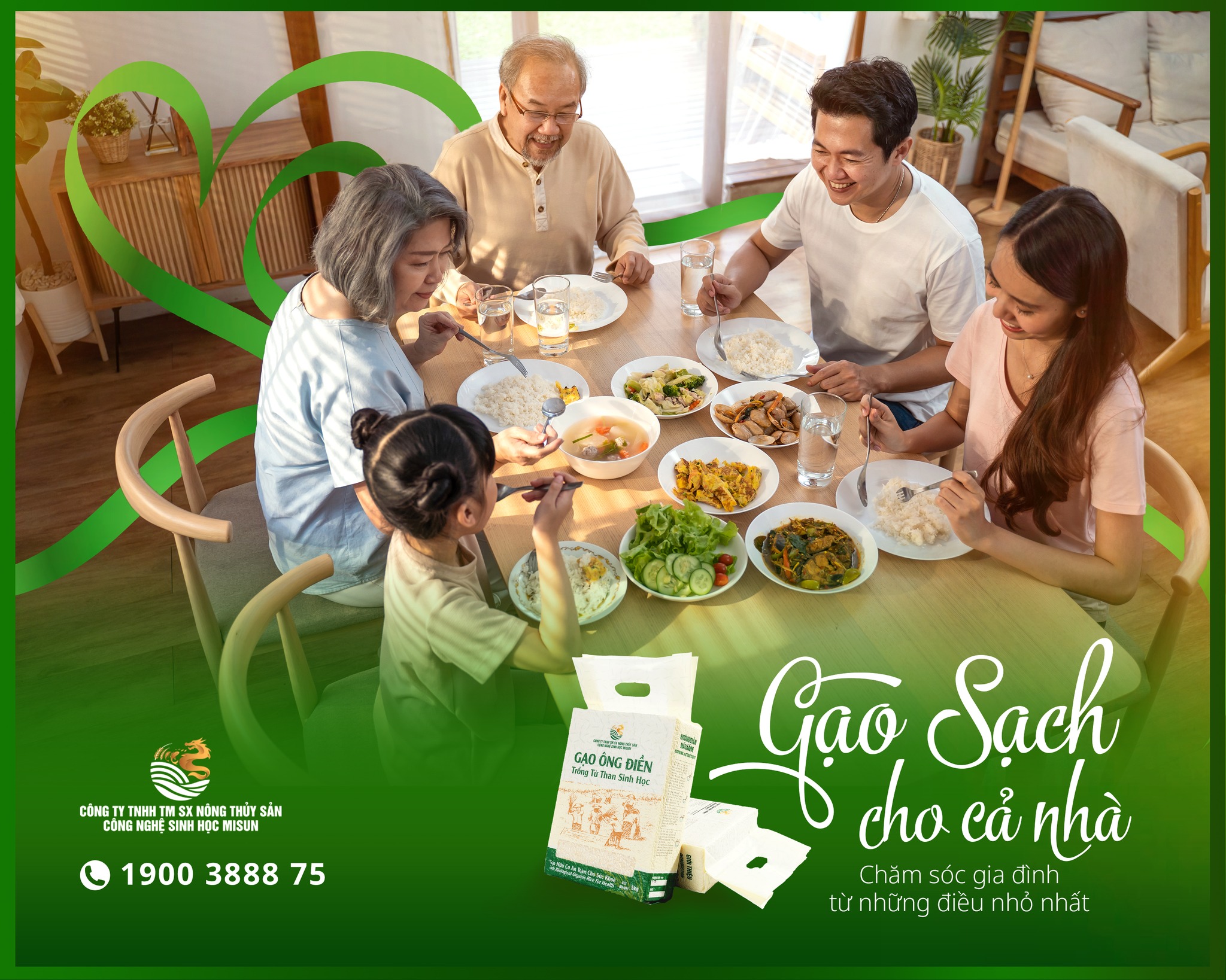 GẠO ÔNG ĐIỀN – GẠO SẠCH CHO CẢ NHÀ