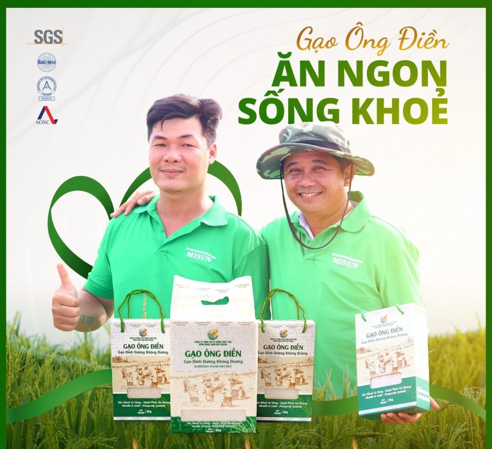 ĂN NGON, SỐNG KHỎE CÙNG GẠO ÔNG ĐIỀN
