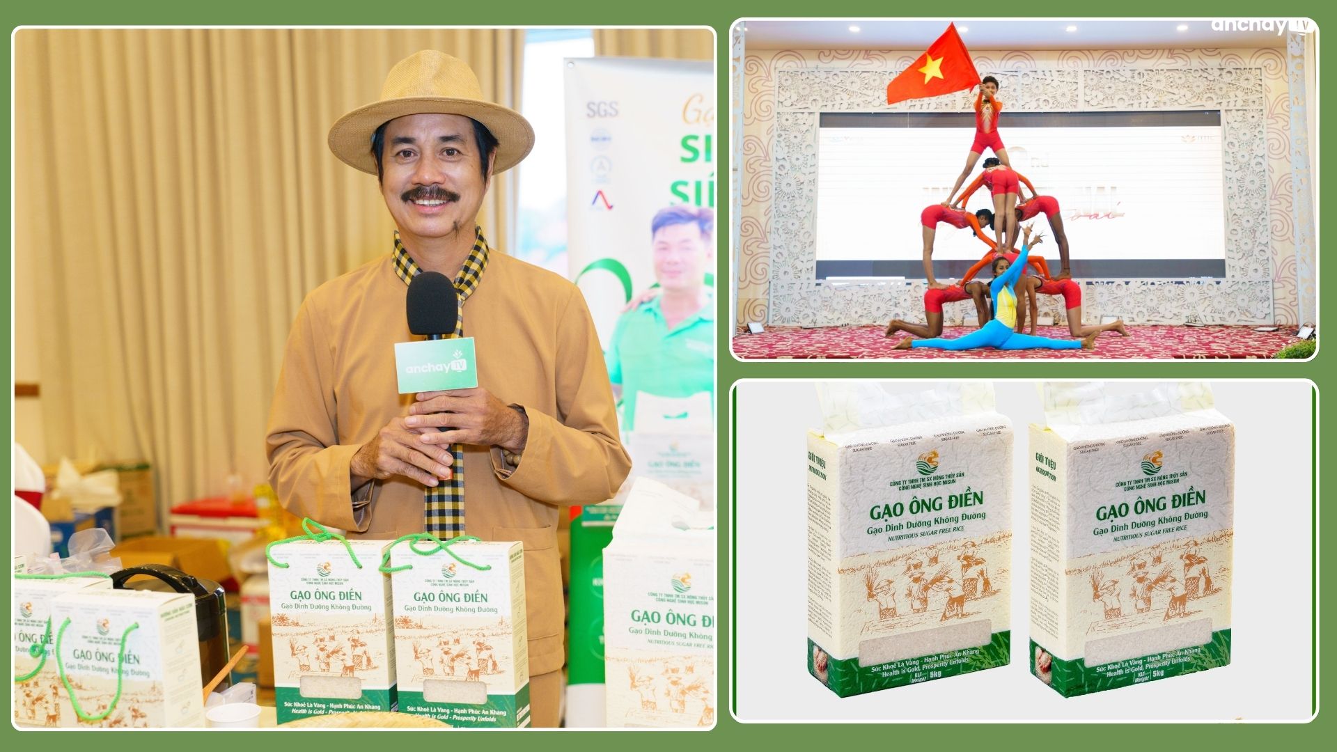 Gạo Ông Điền – Gắn kết triết lý sống “lành” với giá trị bền vững từ nông sản Việt